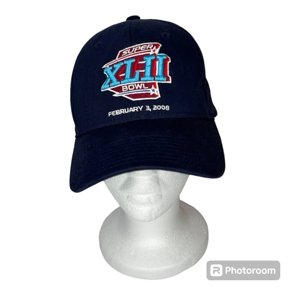 NFL Football NY Giants Super Bowl XL II Blue Hat